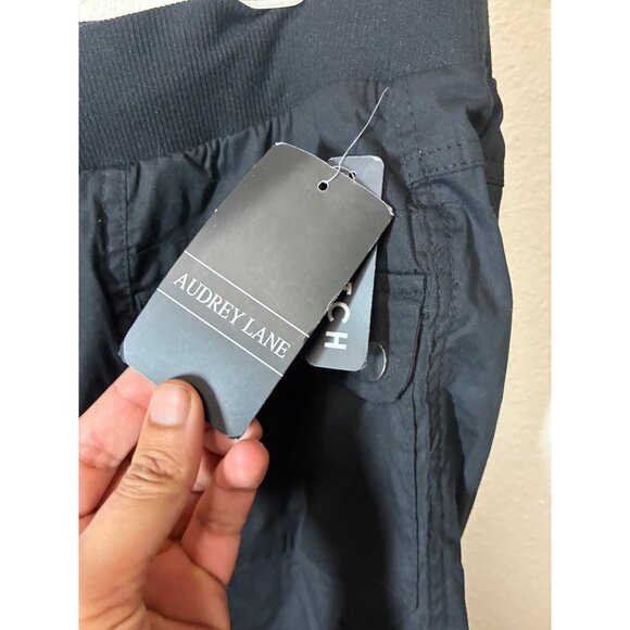 NWT Audrey Lane Cargo Shorts Summer Hiking Casual Black Size 2X - Picture 4 of 7